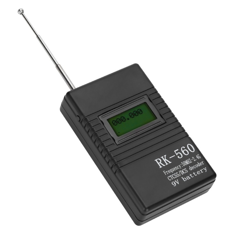 Accurate RK560 50MHz-2.4GHz Frequency Counter Meter Portable Handheld Radio Frequency