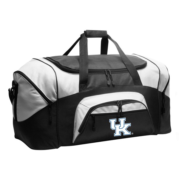 LARGE Kentucky Wildcats Duffel Bag University of Kentucky Suitcase or Gym Bag For Men Or Her