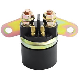SOLLON Starter Solenoid Relay for Suzuki King Quad 300 LTF300 LT-F300 1999-2002 King Quad LT-F4WDX 1991-1998 Quadrunner 160 230 250 LT4WD LTF250 LTF160 LT300E GSX600F GSX750F Katana LTF300