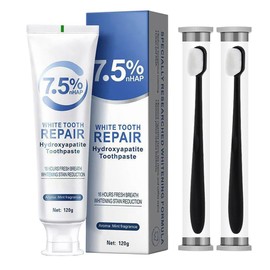 Hydroxyapatite Toothpaste for Enamel Protection & Tooth Strength, Mint Flavor, Fresh Breath, Daily Use