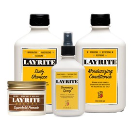 Layrite Superhold Pomade Hair Bundle