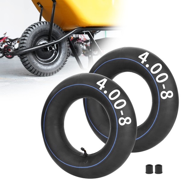 2 pack of 4.80/4.00-8" Heavy Duty Inner Tube Minibike Go-Karting