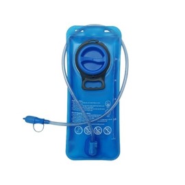 XZSUN Foldable Hydration Bladder, 1L-2L-2.5L-3L Water Bladder Leakproof Water Bag Water Reservoir For Bicycling Hiking Camping Backpack (Dark Blue, 1L)