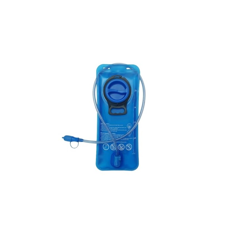 XZSUN Foldable Hydration Bladder, 1L-2L-2.5L-3L Water Bladder Leakproof Water Bag