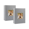 Artmag Photo Album 4x6 50 Pockets 2 Packs, Leather Cover