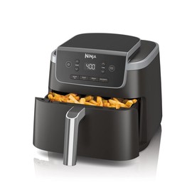 Ninja Air Fryer Pro 4-in-1 - Air Fry, Air Roast, Bake, Reheat, Dehydrate, Roast- Nonstick Basket & Crisper Plate - Grey