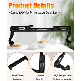 4026W2A019A Microwave Door Latch Assembly