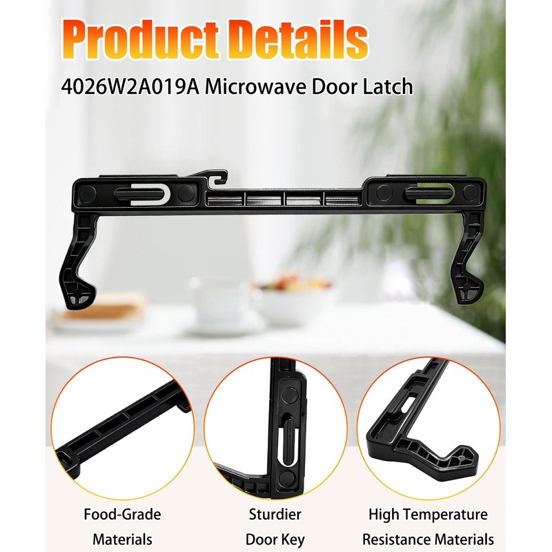 4026W2A019A Microwave Door Latch Assembly