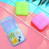 Mini Portable Pill Organizer Case for Supplements Random 20ea