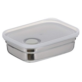 Bestco ND-5835 Storage Container with Valve, 9.5 fl oz (280 ml), Stainless Steel, Ristorante with Lid, Sealed
