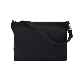 Augbunny Heavy Duty Canvas Zipper Close Messenger Shoulder Crossbody Bag Fashion Satchel Multi Purpose Daily Use Casual Tote