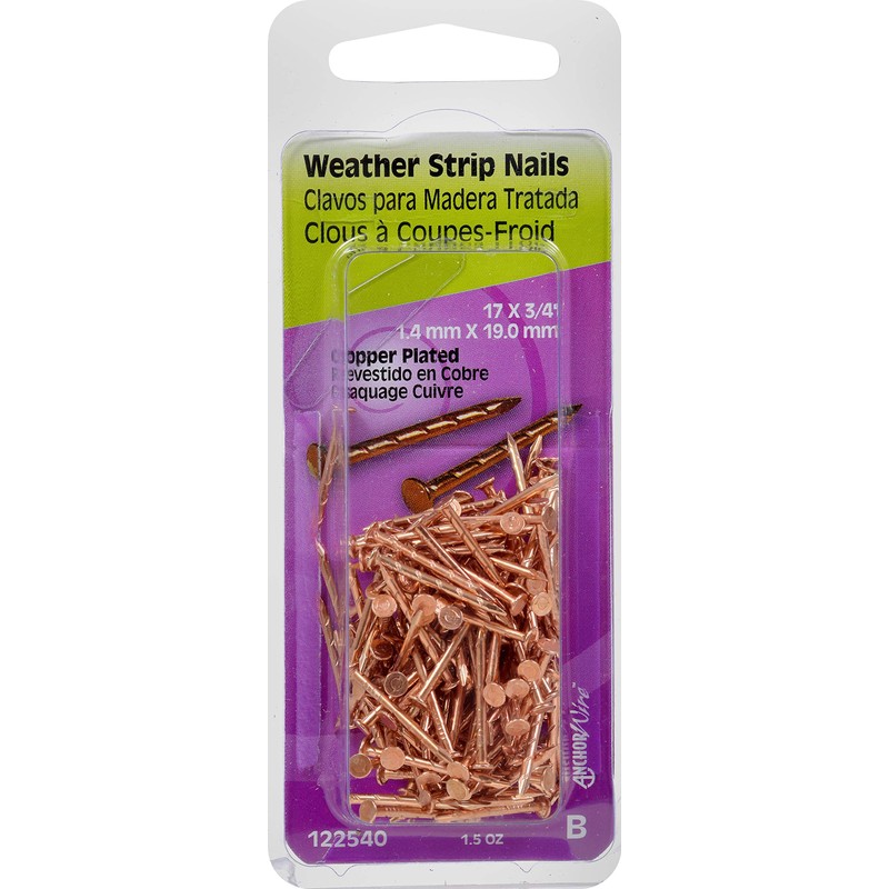 The Hillman Group Copper 122540 Weather Strip Nails