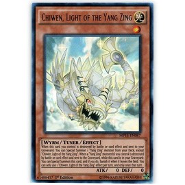 Yu-Gi-Oh! - Chiwen, Light of The Yang Zing (MP15-EN087) - Mega Pack 2015 - 1st Edition - Ultra Rare by Yu-Gi-Oh!