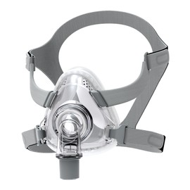 Full Face CPAP Mask, TMS Comfort Series Nasal CPAP Mask Includes Headgear, Cushion, Frame and Elbow (M Size)