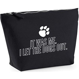 Hippowarehouse It was me. I let the dogs out printed make up cosmetic wash bag 18x19x9cm