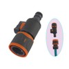 URPIZY 2PACK Quick Release in Line Shut Off Valve,Garden Hose