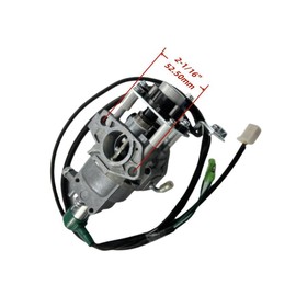 POWER PRODUCTS Carburetor with gaskets and fuel line-Compatible Replacement for PREDATOR Open Frame Inverter Generators 8750W Surge / 7000W Running (SKU# 71340, 59190)