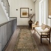 Bavni Runner Rug, Ultra-Thin Foldable Low Pile Rugs for Hallways