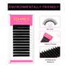 TDANCE Lash Extension Matte Black Eyelash Extension C CC D