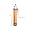 Kisangel 5pcs Tennis Ball Storage Pouches Wall Mounted Mesh Organizer