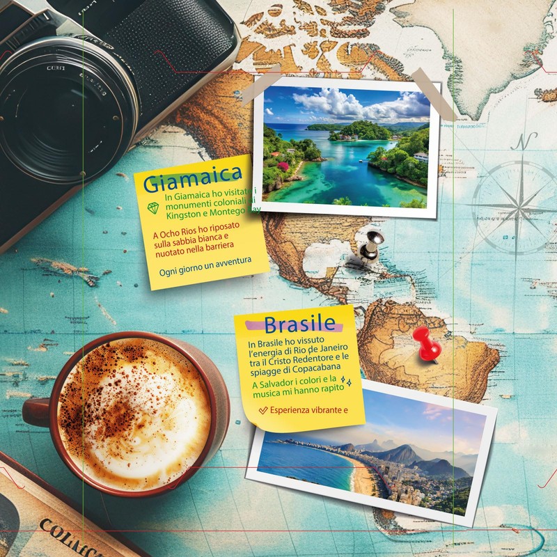 Fria K-Beauty Diario di Viaggio, 6 Maschere Viso Tessuto Biodegradabile
