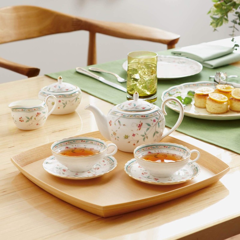 Noritake ノリタケ シュガー 215cc 花更紗 ボーンチャイナ T50527A/4409