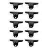 10Pcs Hinge Clips Large Metal Hinge Binder Clips for Paper