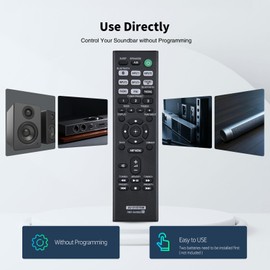 Universal Remote Control for Sony STR-DH190 Receiver RMT-AA400U Replacement - Compatible with Sony Home Theater, Stereo Systems, Audio Video Devices