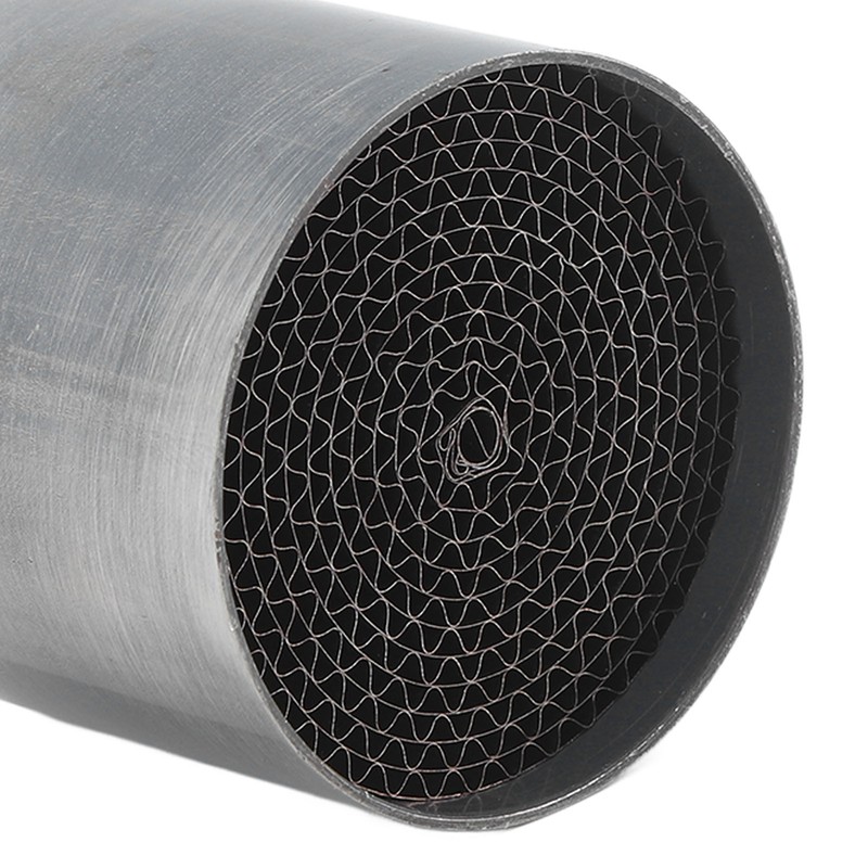 Motorcycle Exhaust Pipe Catalyst Stainless Steel Front Middle Exhaust Muffler