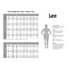LEE Women's No-Gap Waistband Regular Fit Bootcut Jean with Hidden