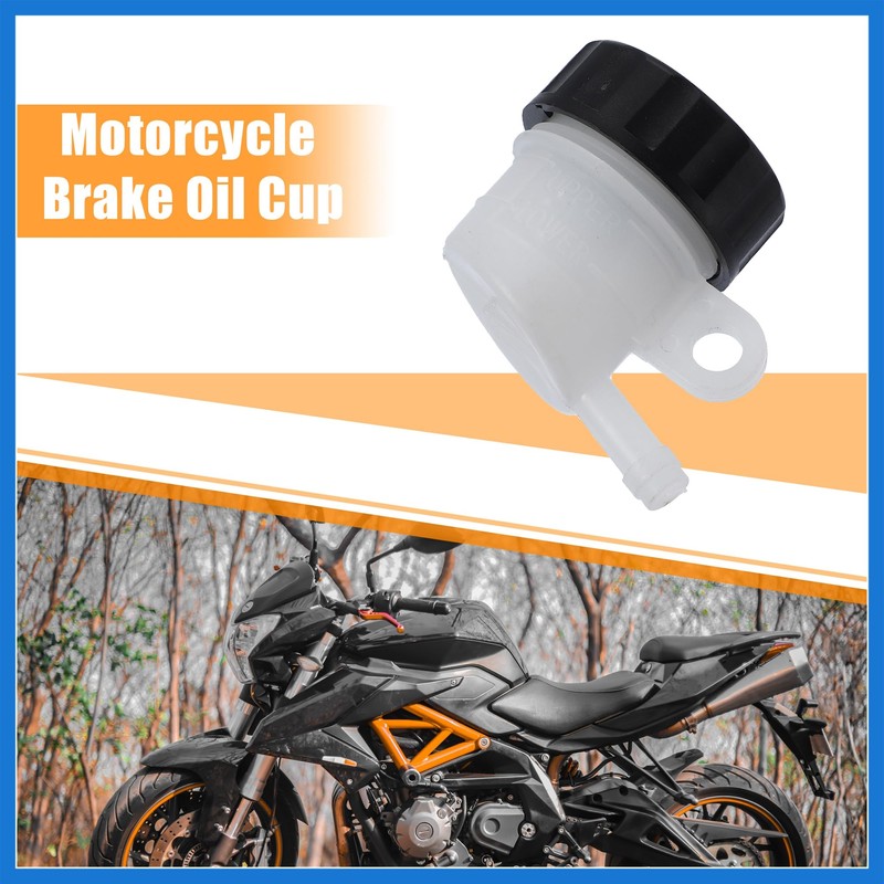 VekAuto Motorcycle Master Cylinder Reservoir Rear Brake Clutch Tank Oil