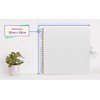 Styloo Large Scrapbook Photo Album 40 Sheets 30X30 cm White