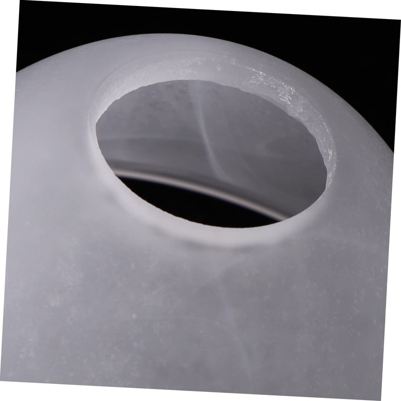 STOBAZA Glass Shade for Uplighter Unique Lampshade White Cover Ceiling