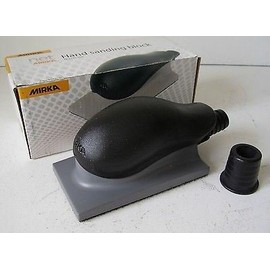 Mirka Hand Dust Extraction Sanding Block [70mm x 125mm] 70x125mm Palm Danding Block 13 Hole Dust Extraction Vacuum System