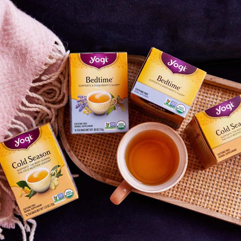 Yogi Tea Cold and Sleep Wellness Variety Pack 4pk -