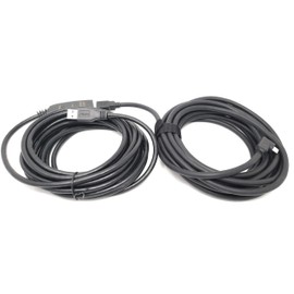 TNE 32ft/10M Link Cable for Oculus Quest 2/Quest Steam VR Gaming and Charging | 16ft Angled Gen 1 Type C USB3.2 to USB Type A Power Cord+16ft Active Repeater Extension 3.0 Cable (32ft/10M)