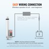 VEVOR 12V Linear Actuator - 6 Inch Stroke, High Load