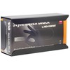 SANISMART Glove Dispenser Metal Black Matt 25 x 7.5 x
