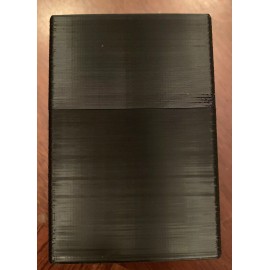 Storage Solutions 3DP Black Storage Box Holds 10x Royal Mint Precious Metal Assay Cards