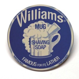 Williams Mug Shaving Soap Advertising Pocket Mirror Vintage Style