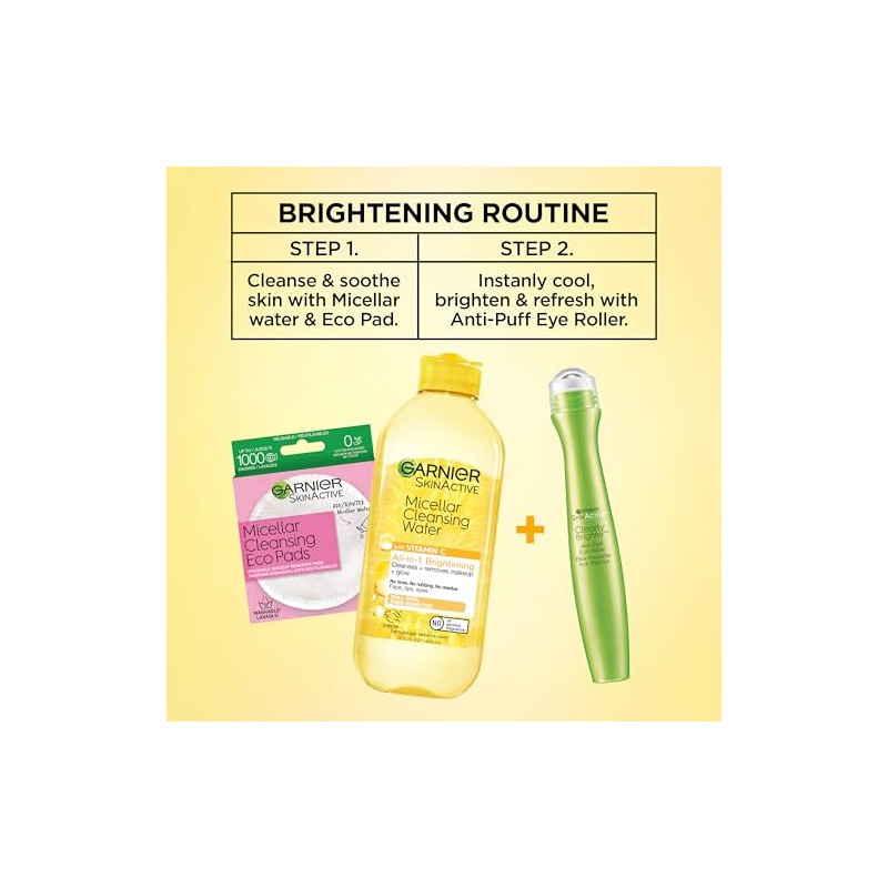 Garnier Skin Renew Anti-Puff Eye Roller, 0.5 Oz