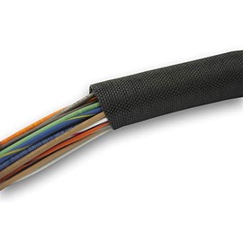 Painless 70960 ClassicBraid, 1" Diameter, 12' Length, Black