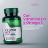 Calcio Max 600 Triple Fuerza con Vitamina D3 y Omega