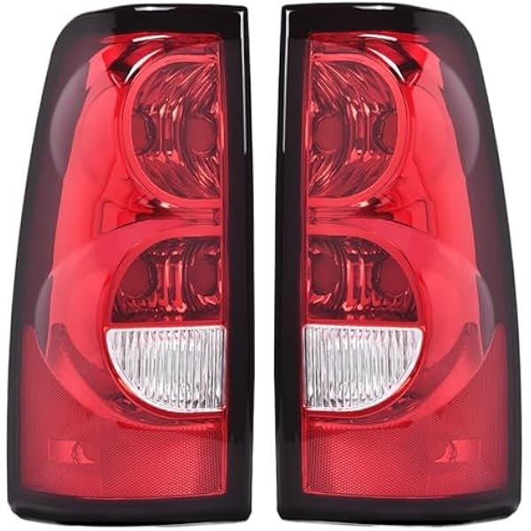 PIT66 Tail Lights Compatible With 2003 2004 2005 2006 Chevy
