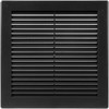 ECOPRO VENT / 4" x 4" Inch Inside Measurement/Black Plastic
