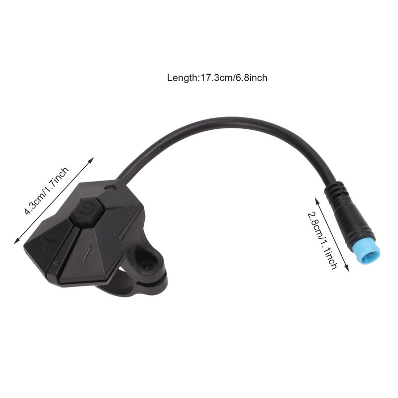 RiToEasysports 4 PIN Bike Conversion Switch Button Switch Handlebar Control