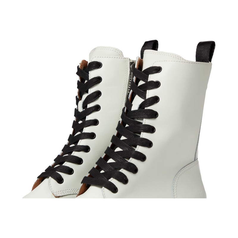 Frye Chloe Combat White 6 B (M)