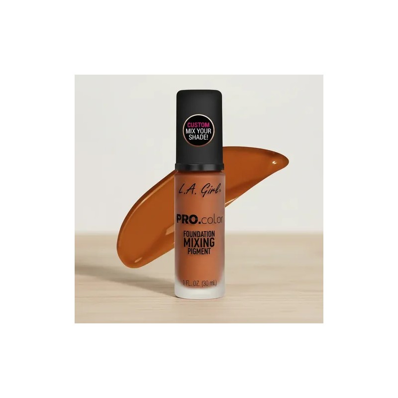 Base De Maquillaje Líquido L.a. Girl Pro.color Naranja 30ml
