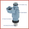 ACROPIX Fuel Injector for Suzuki ATV 2014 for Suzuki King