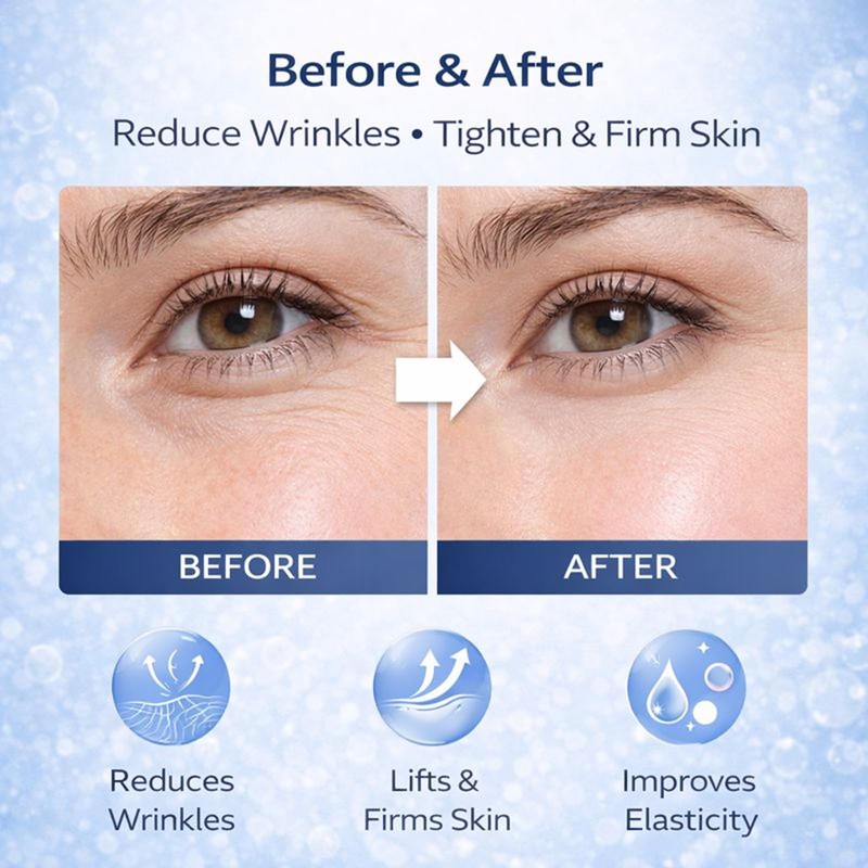 Polypeptide Collagen Elastic Essence Cream, Peptide Anti Wrinkle Essence, Micro-Molecular